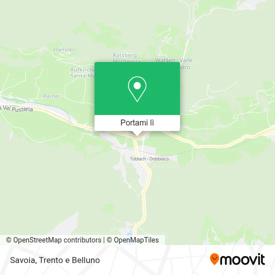 Mappa Savoia