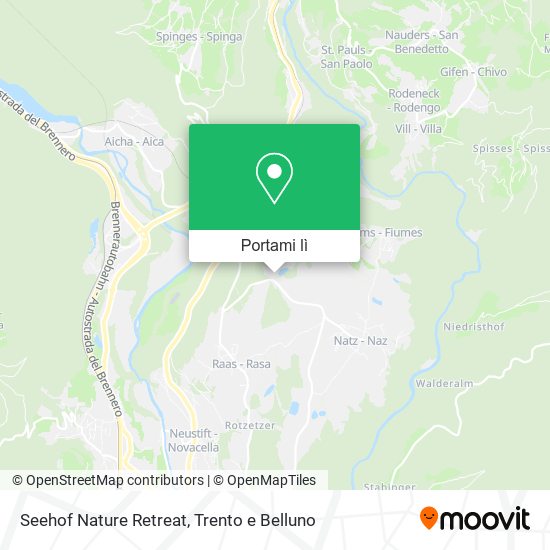 Mappa Seehof Nature Retreat
