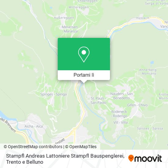 Mappa Stampfl Andreas Lattoniere Stampfl Bauspenglerei