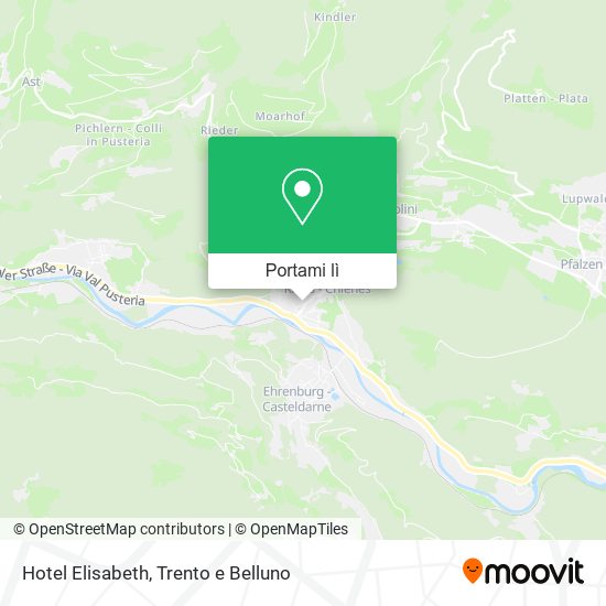 Mappa Hotel Elisabeth