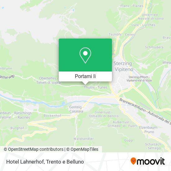 Mappa Hotel Lahnerhof