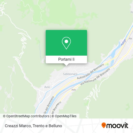 Mappa Creazzi Marco