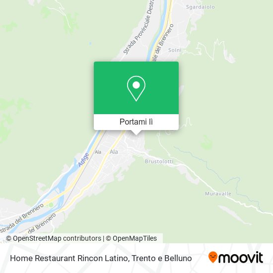 Mappa Home Restaurant Rincon Latino