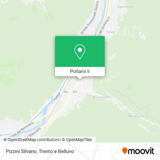Mappa Pizzini Silvano