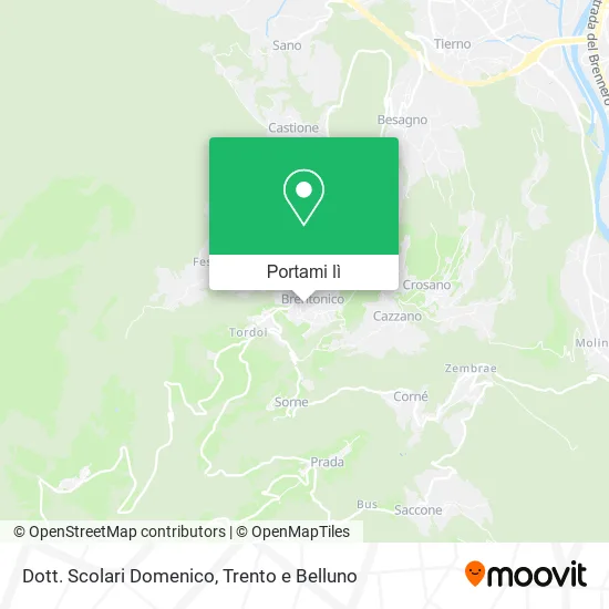 Mappa Dott. Scolari Domenico