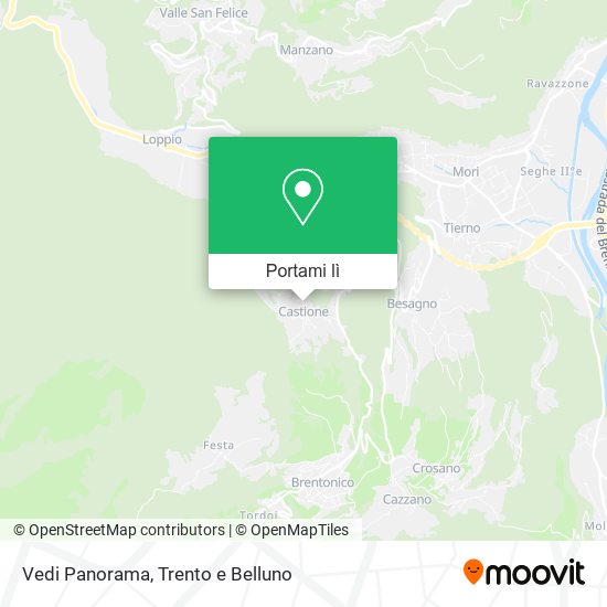 Mappa Vedi Panorama
