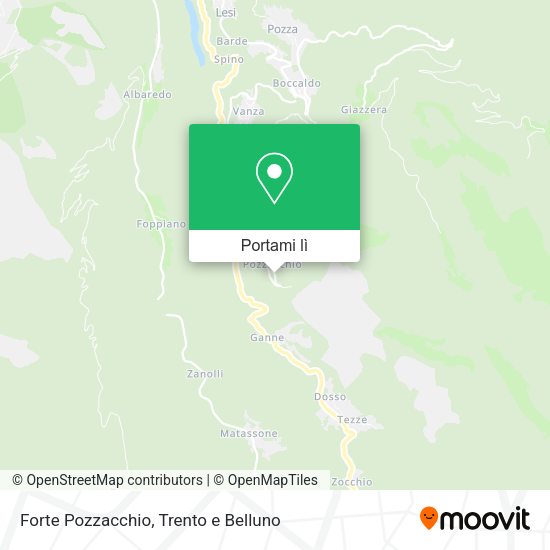 Mappa Forte Pozzacchio