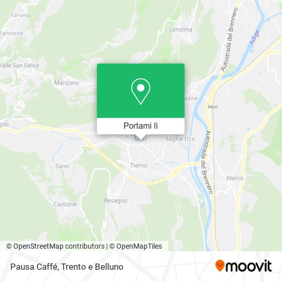 Mappa Pausa Caffé
