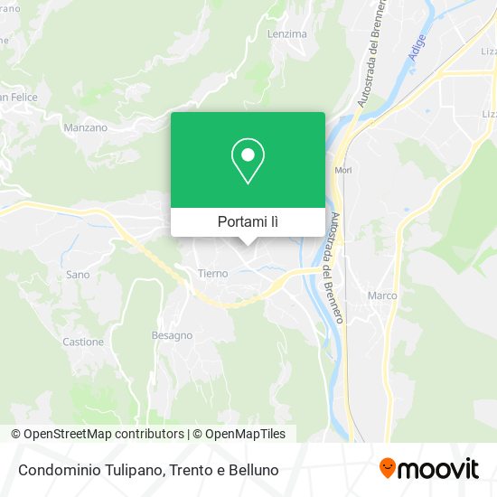 Mappa Condominio Tulipano
