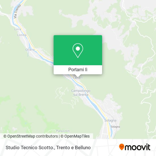 Mappa Studio Tecnico Scotto.