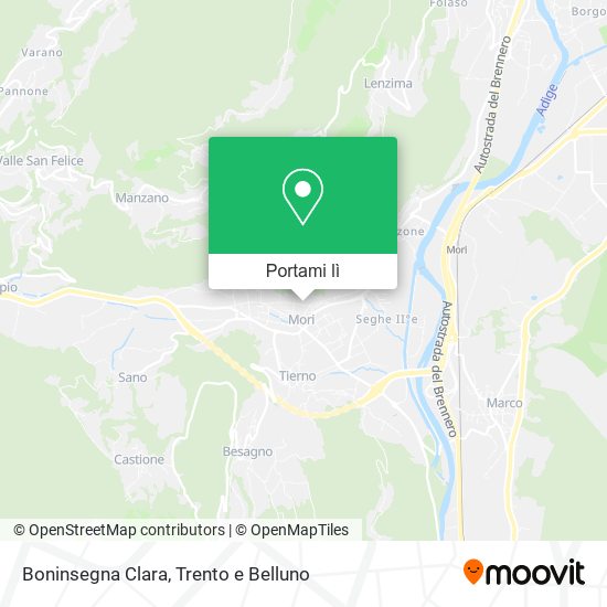 Mappa Boninsegna Clara