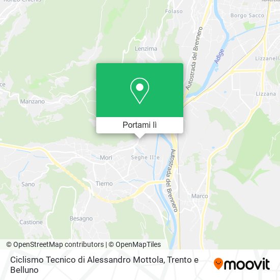 Mappa Ciclismo Tecnico di Alessandro Mottola