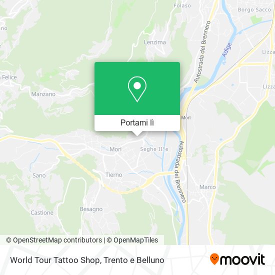Mappa World Tour Tattoo Shop