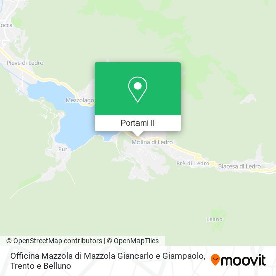 Mappa Officina Mazzola di Mazzola Giancarlo e Giampaolo