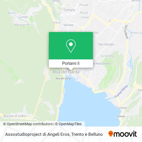 Mappa Assostudioproject di Angeli Eros