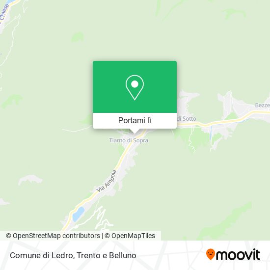 Mappa Comune di Ledro