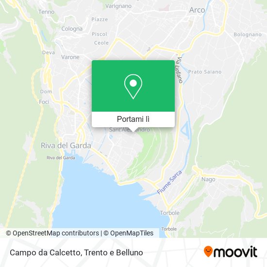 Mappa Campo da Calcetto