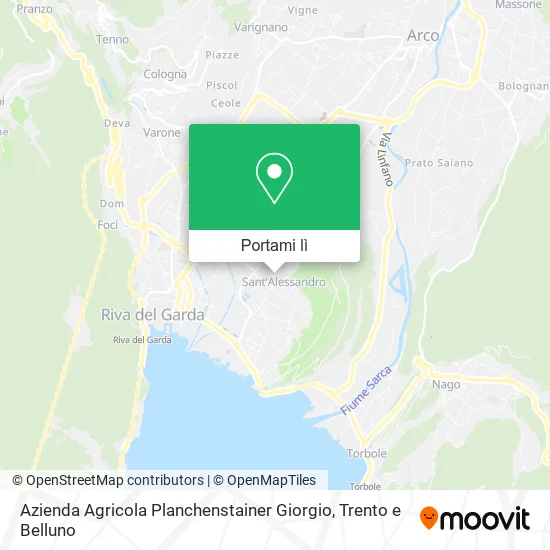 Mappa Azienda Agricola Planchenstainer Giorgio