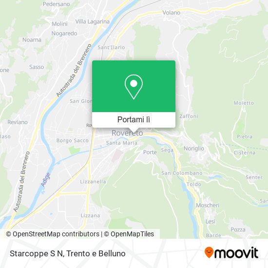 Mappa Starcoppe S N