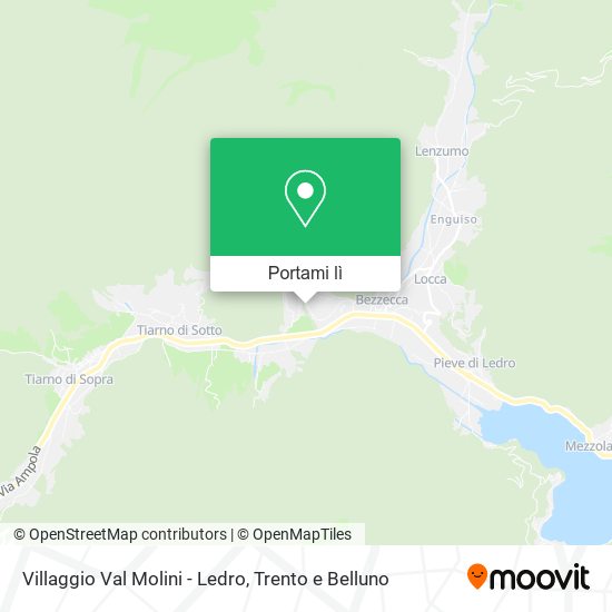 Mappa Villaggio Val Molini - Ledro