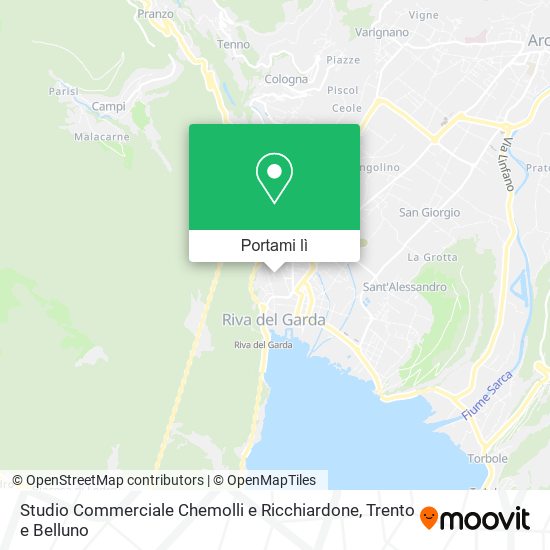 Mappa Studio Commerciale Chemolli e Ricchiardone