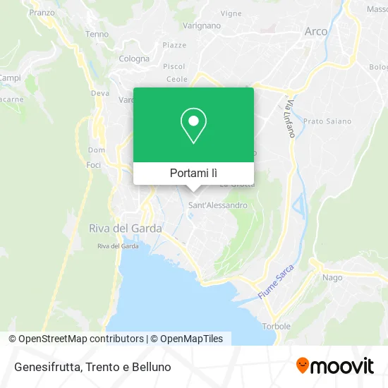 Mappa Genesifrutta