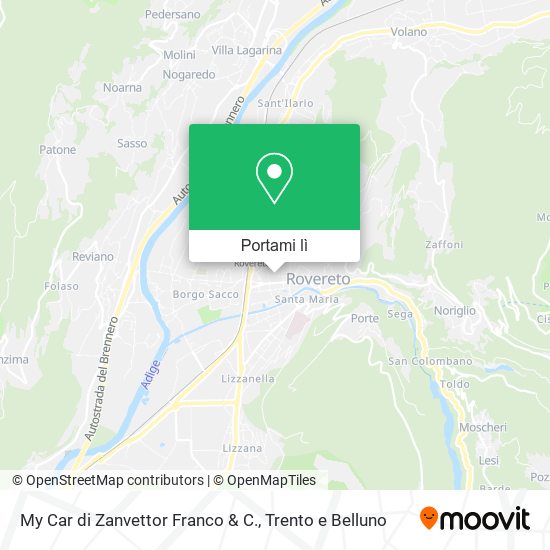 Mappa My Car di Zanvettor Franco & C.