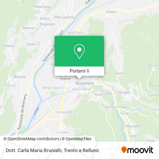 Mappa Dott. Carla Maria Brunialti