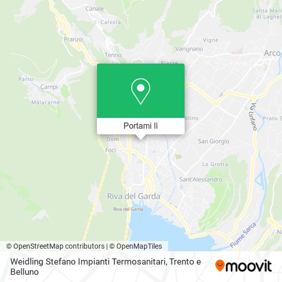 Mappa Weidling Stefano Impianti Termosanitari