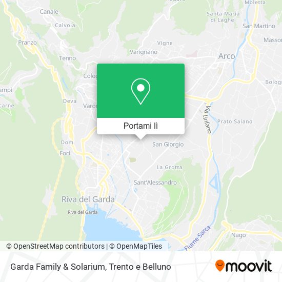 Mappa Garda Family & Solarium