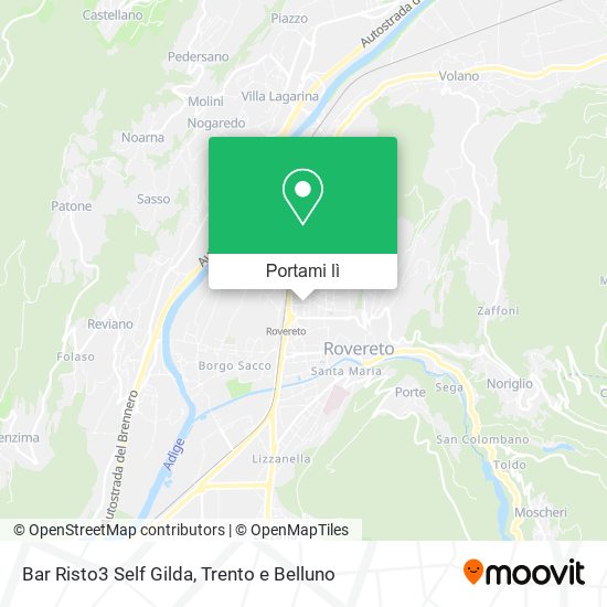Mappa Bar Risto3 Self Gilda