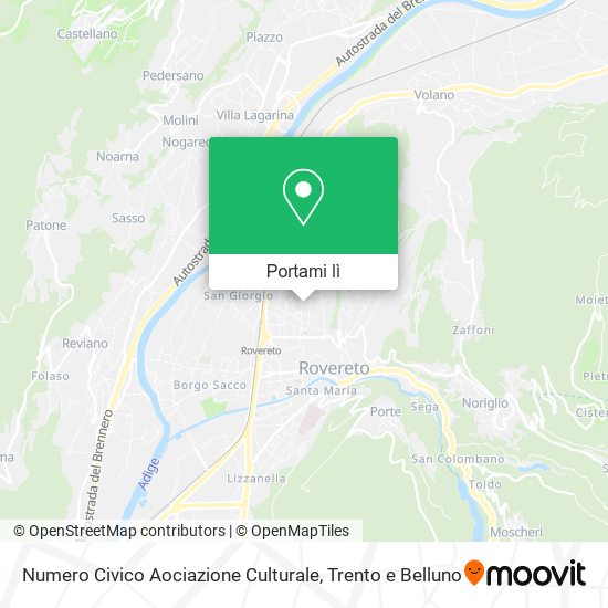 Mappa Numero Civico Aociazione Culturale