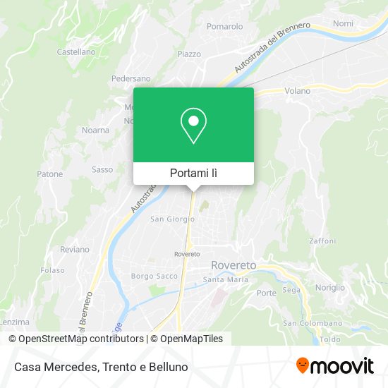 Mappa Casa Mercedes