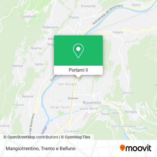 Mappa Mangiotrentino