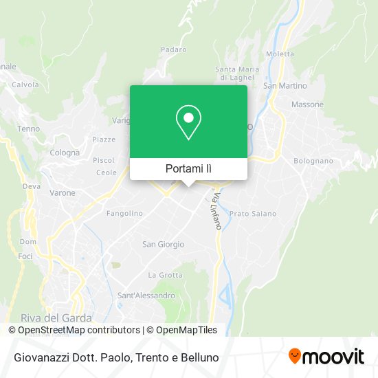 Mappa Giovanazzi Dott. Paolo