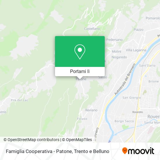 Mappa Famiglia Cooperativa - Patone