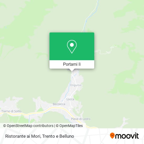 Mappa Ristorante ai Mori