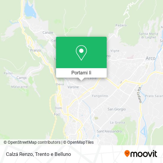 Mappa Calzá Renzo