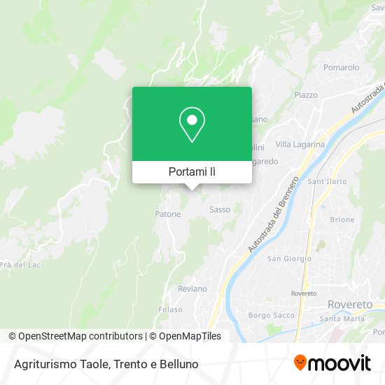 Mappa Agriturismo Taole