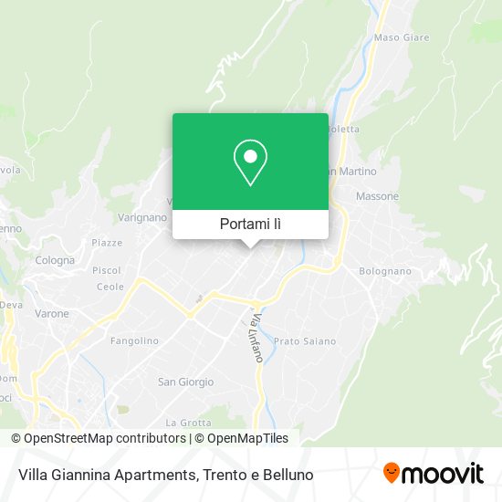 Mappa Villa Giannina Apartments