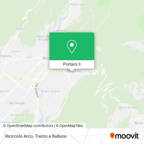 Mappa Ricircolo Arco
