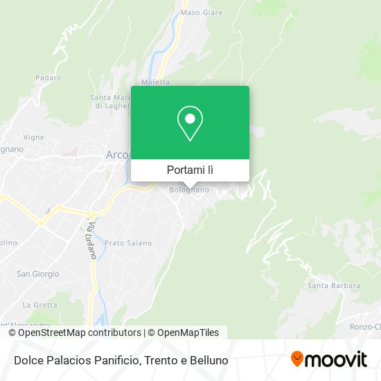Mappa Dolce Palacios Panificio