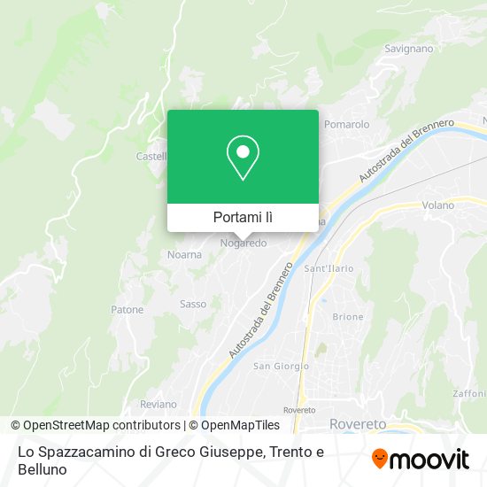 Mappa Lo Spazzacamino di Greco Giuseppe