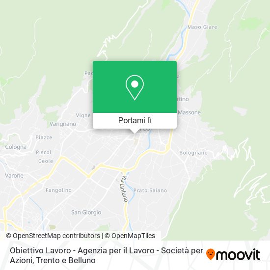 Mappa Obiettivo Lavoro - Agenzia per il Lavoro - Società per Azioni