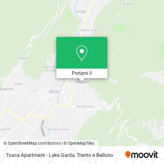 Mappa Tosca Apartment - Lake Garda