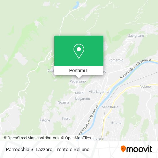 Mappa Parrocchia S. Lazzaro