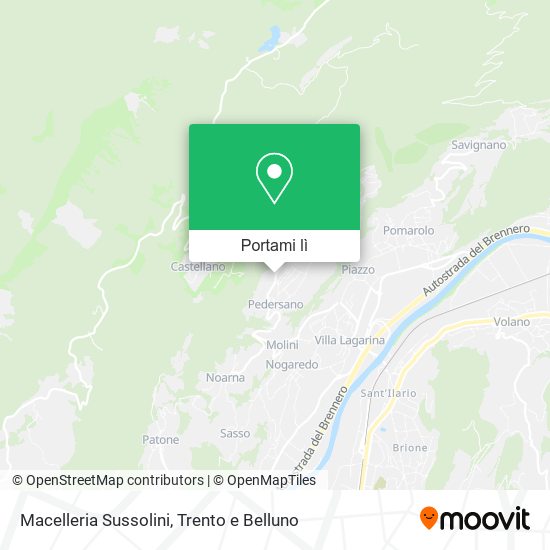 Mappa Macelleria Sussolini