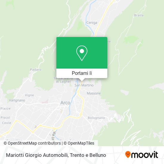 Mappa Mariotti Giorgio Automobili