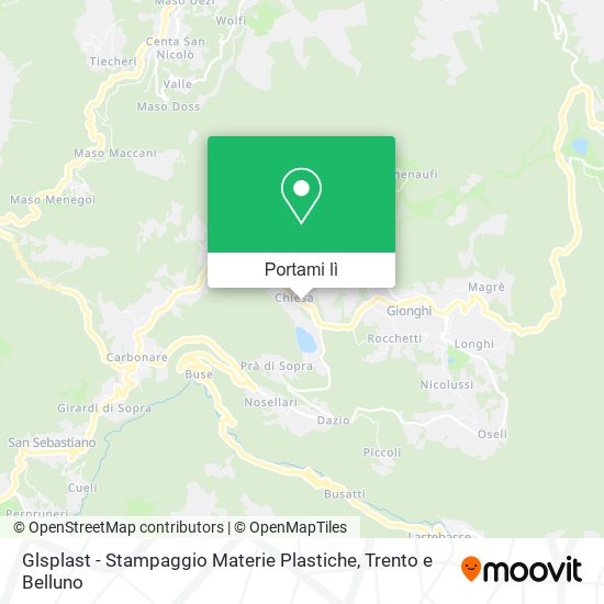 Mappa Glsplast - Stampaggio Materie Plastiche