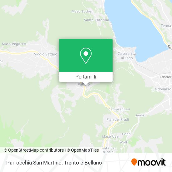 Mappa Parrocchia San Martino